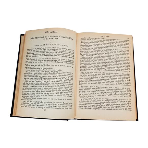 Vtg Set of 2 Book League of America Stevenson Clemens HC 1941 New York - Picture 6 of 16